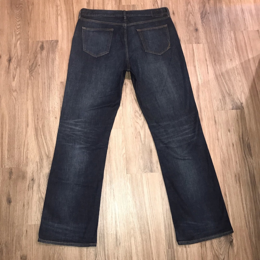 NEW BANANA REPUBLIC OLX BOOT CUT IN JEANS 36X34 - Picture 2 of 6